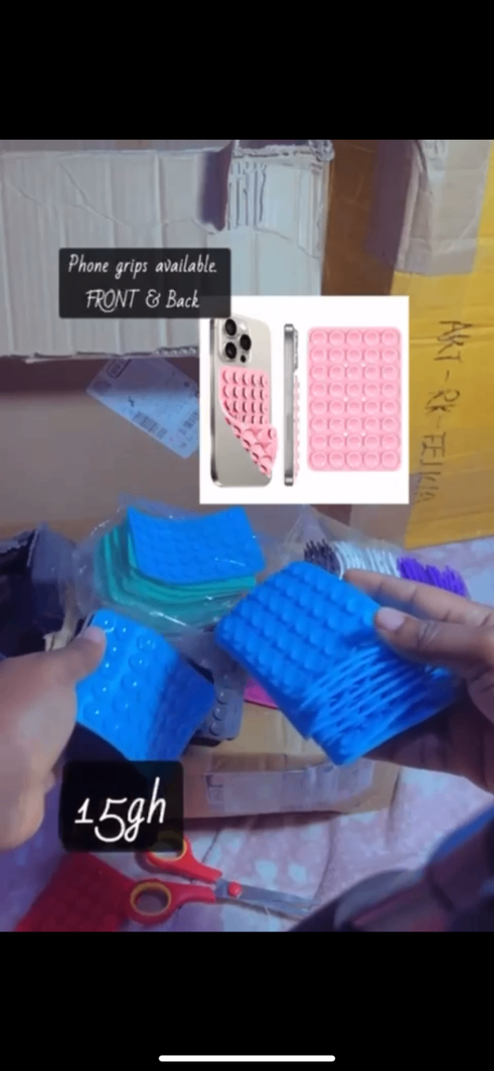 Phone grips (front&back)