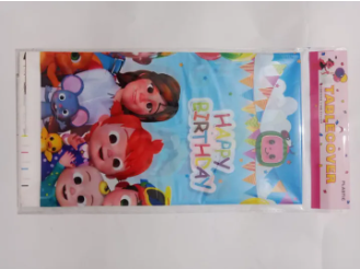 Cartoon Characters Table Cover For Birthday Party Waterproof, Stain Resistant Disposable Table Runner For Boys & Girls Birthday Theme Party, Size 72"x43", Unicorn, Frozen, Miceky Mouse & more