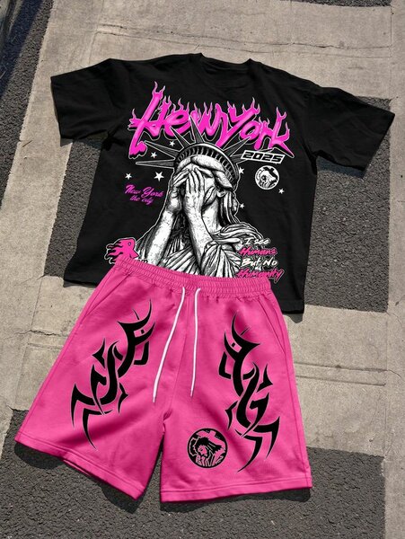 Ensemble T-shirt et Short New York