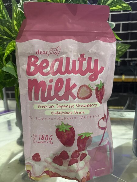 Beauty Milk Fraise Glutathione