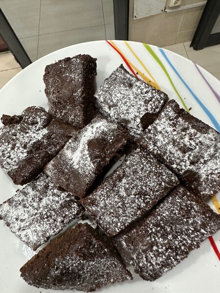 8 carreaux de brownies