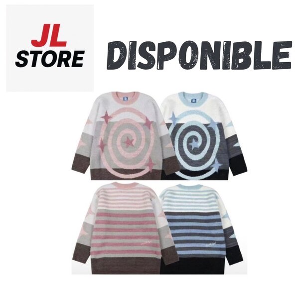 Pull à motif étoiles