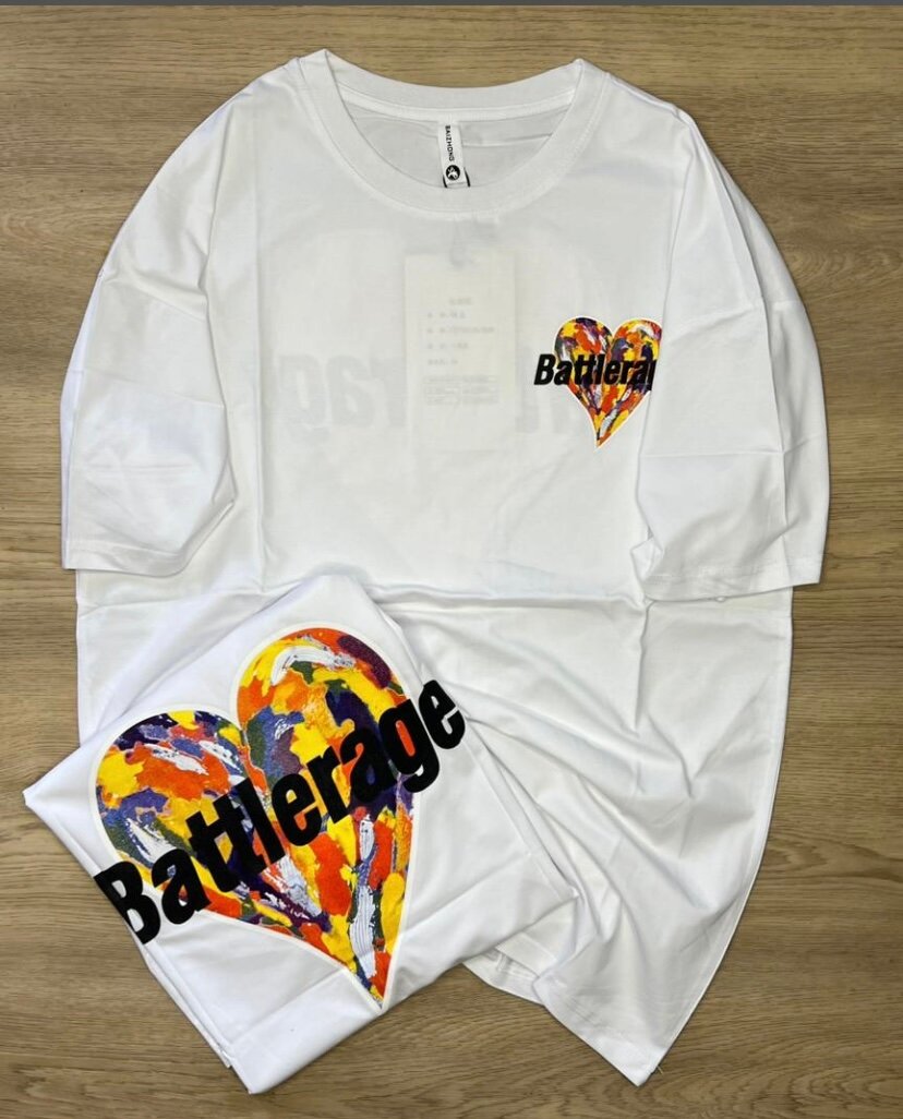 T-shirts unisex imprimés coton