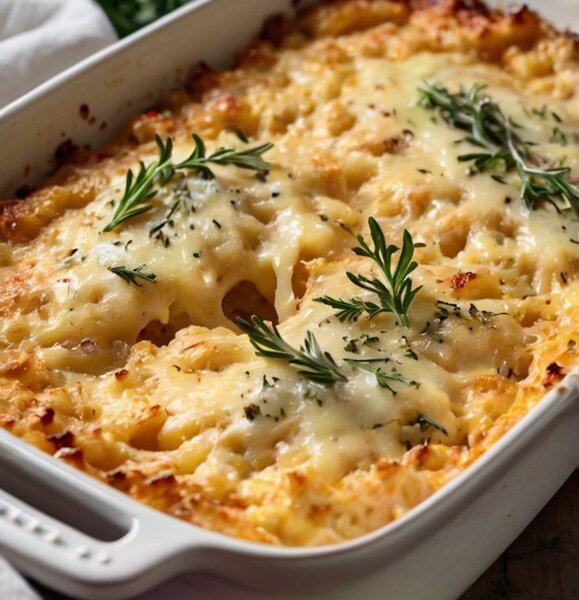 Gratin de Pâtes Crémeux