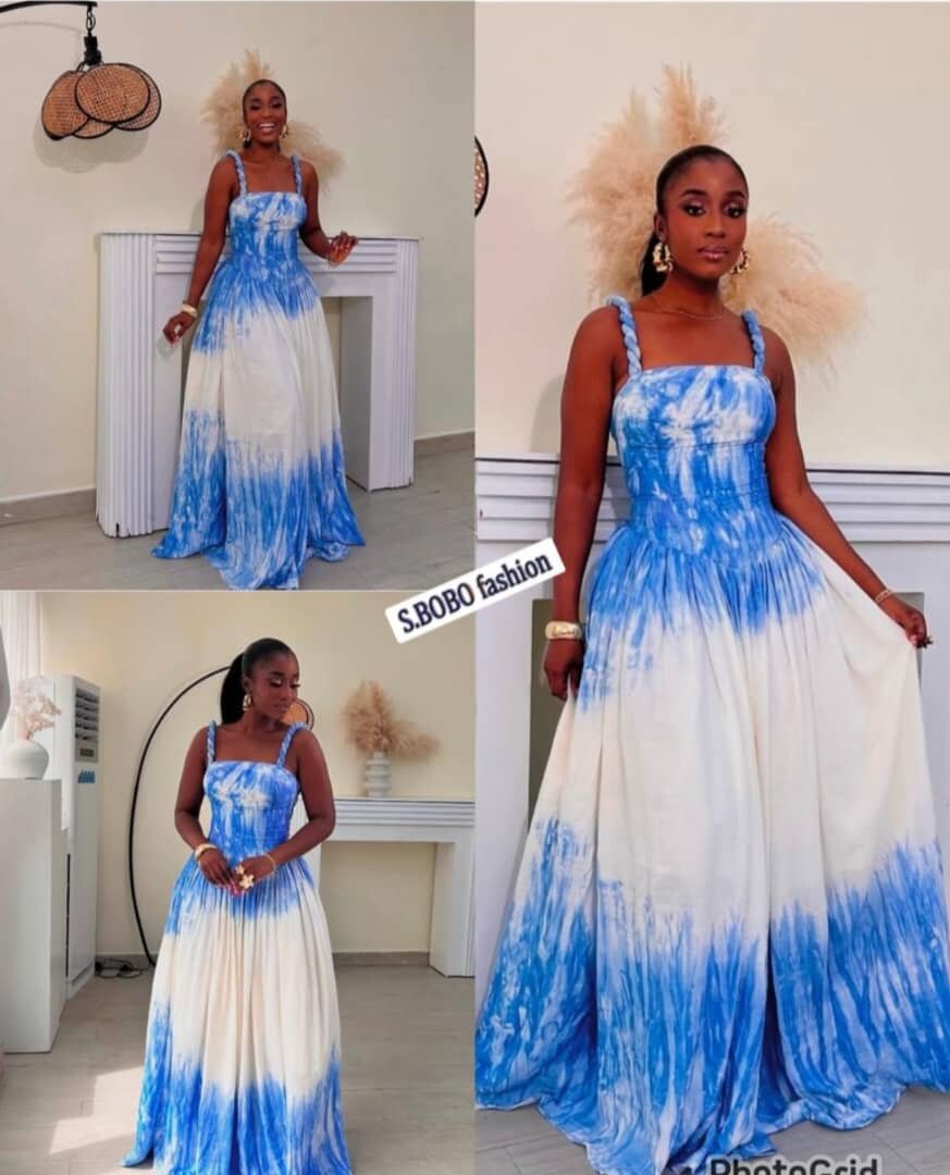 Robe longue élégante femme