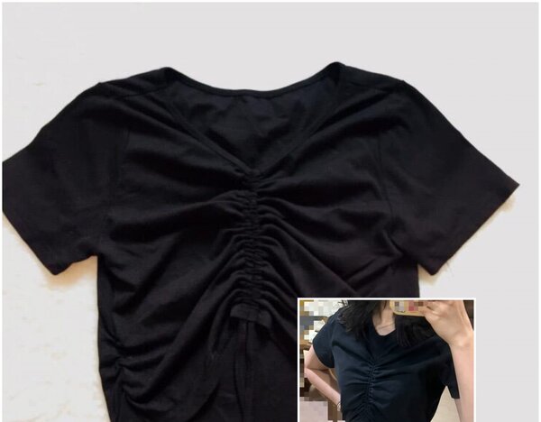 Salaula crop tops and tops