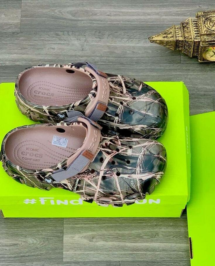 Sabots camouflage pour adultes