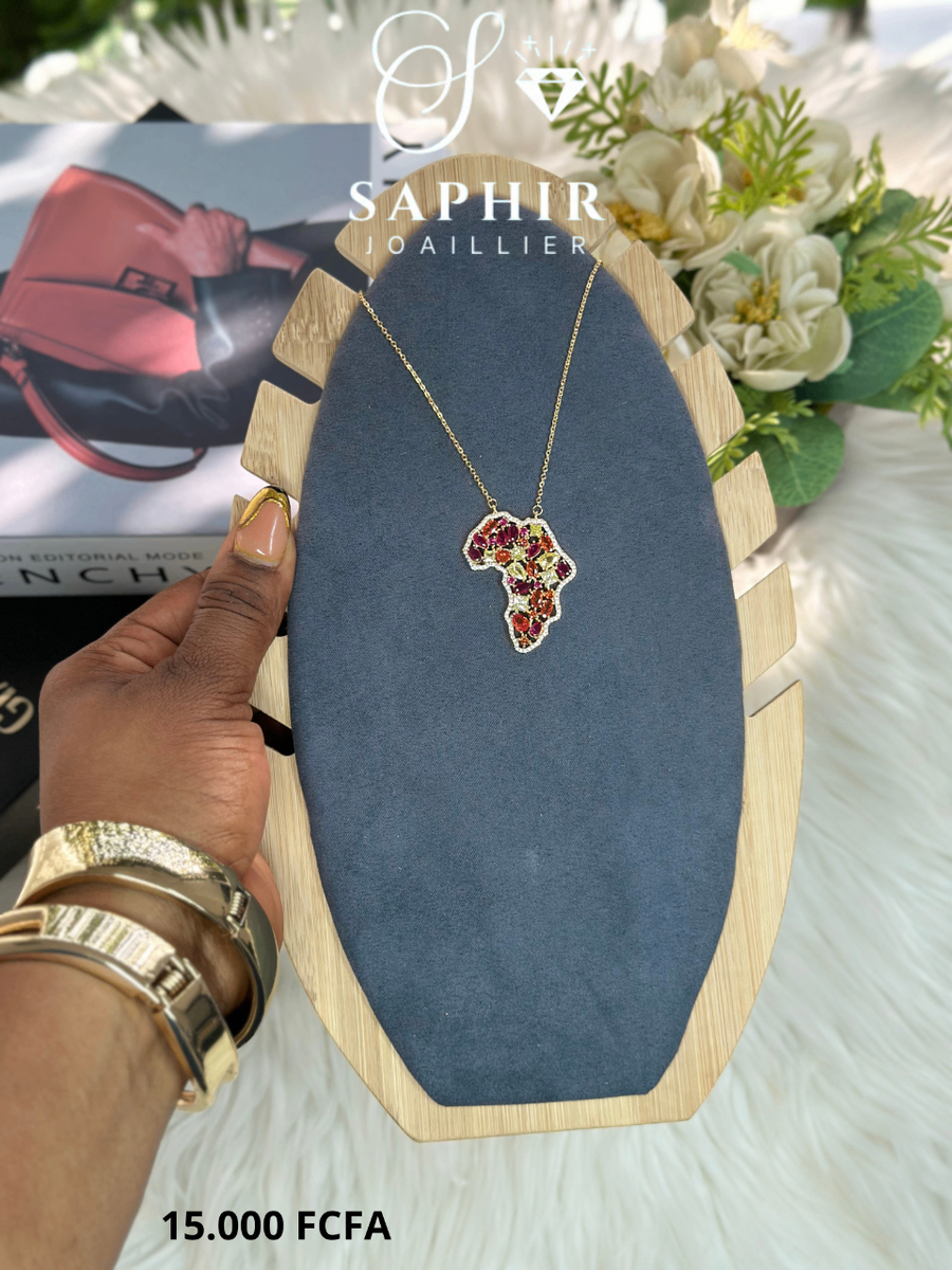 Chaîne simple Carte d´Afrique