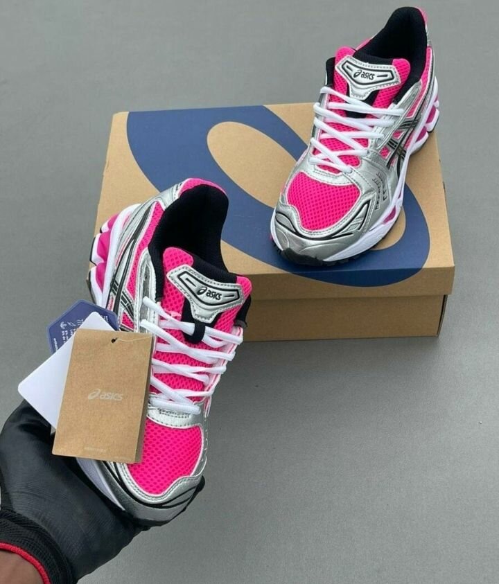 Asics Baskets Rose Femme