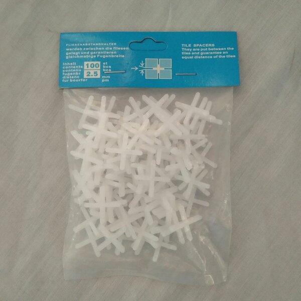 Croix joint de Carrelage 2.5mm