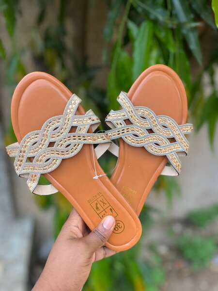 Sandales Éclatantes Femme