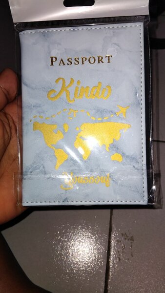 Porte-Passeport Élégant Voyage