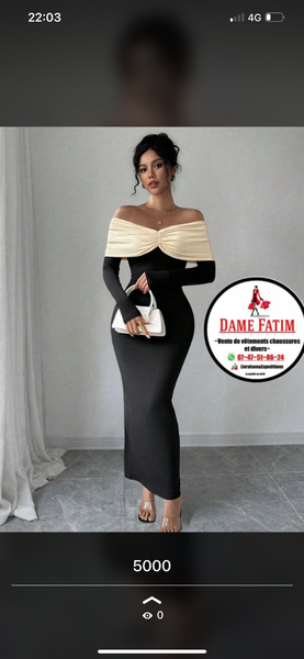 Robe Élégante Femme Soirée