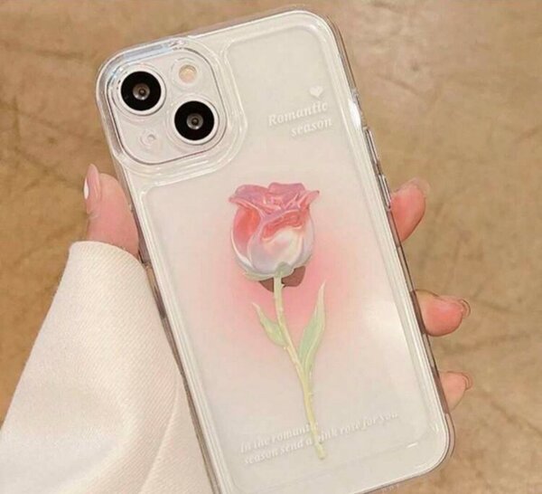 Coque iPhone13 Fleurie
