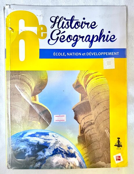 Livre Histoire-Géographie 6e