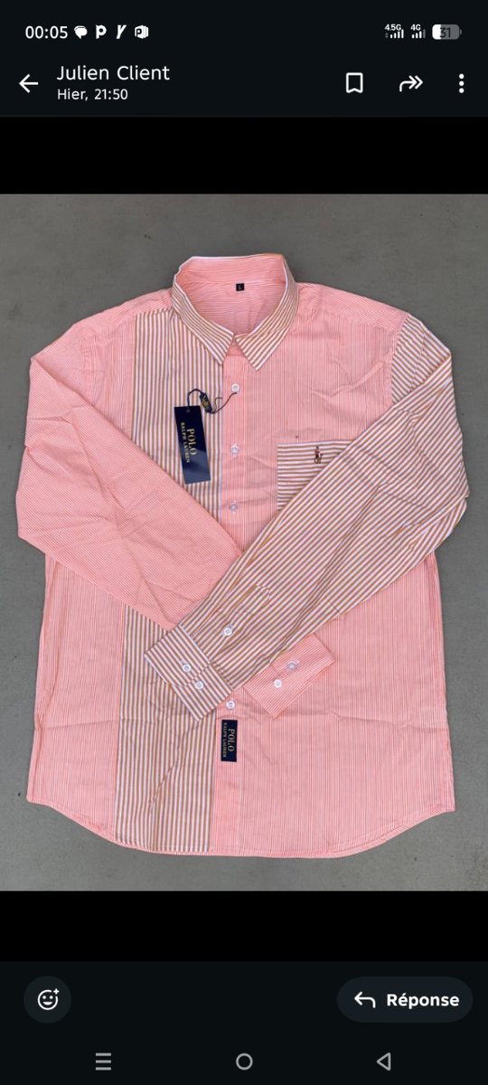 Chemise Homme Élégante
