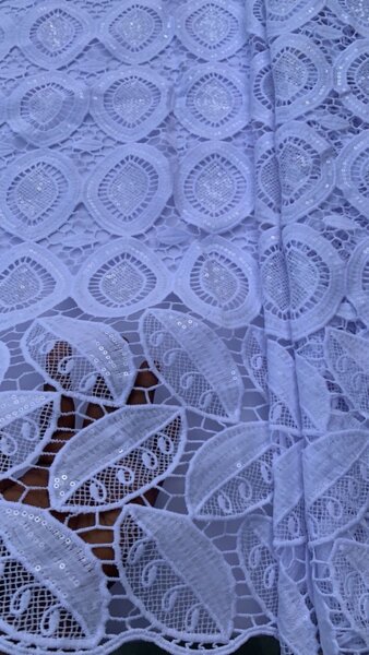 Swiss cotton lace