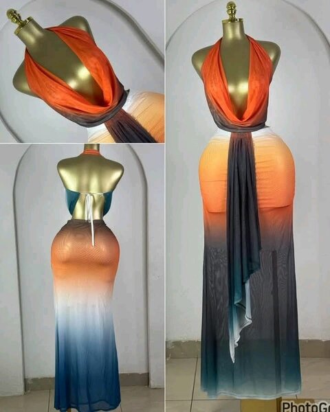 Robe d'été fluide élégante