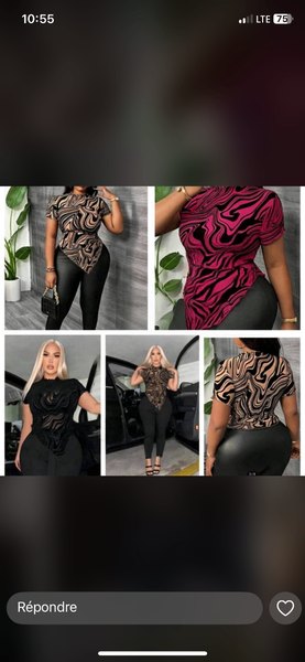 Tops tendance pour femmes