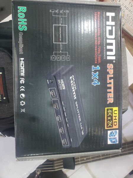 HDMI Splitter 1x4 UHD 4K