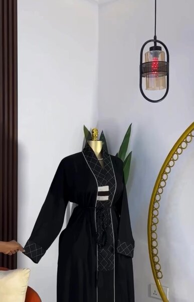 Elegant Black Abaya