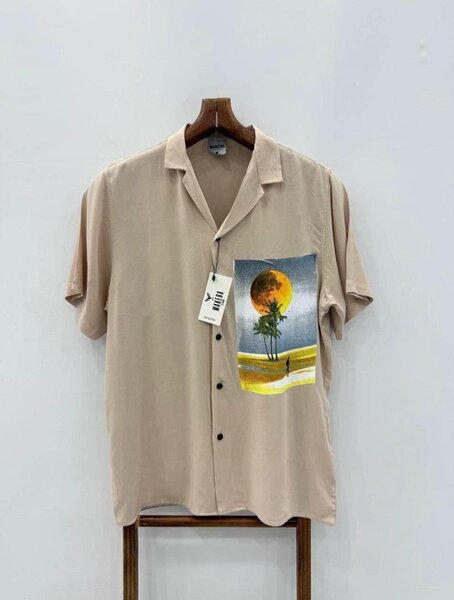 Chemise estivale imprimée