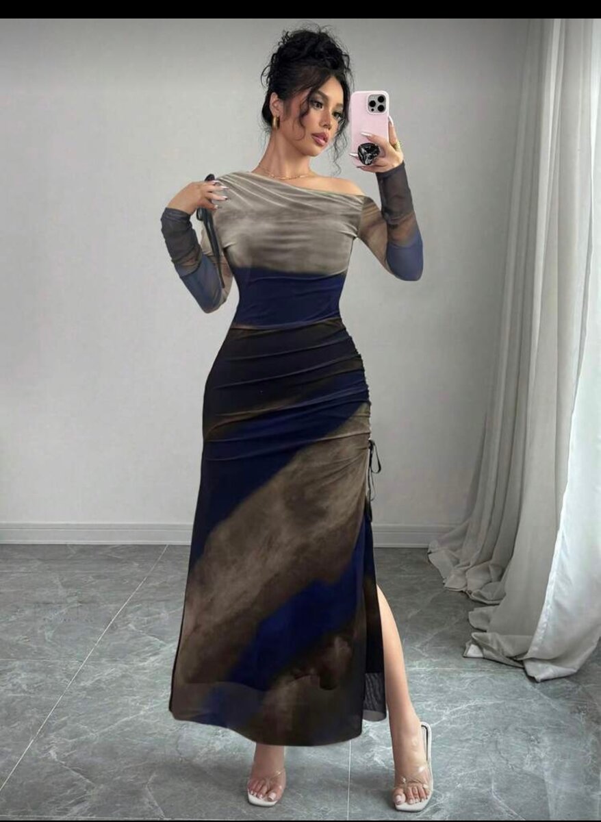 Robe élégante soirée femme
