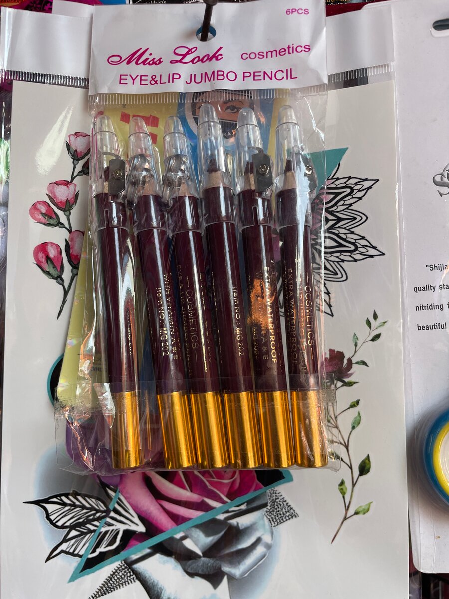 Crayons Jumbo Miss Look 6pcs