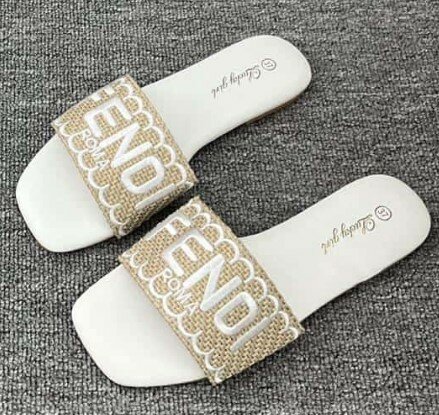 Women's beautiful flip flops