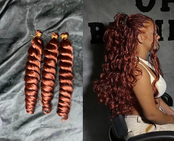 Extensions tressées élégantes