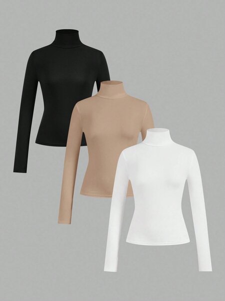 Lot de 3 sous-pulls basiques