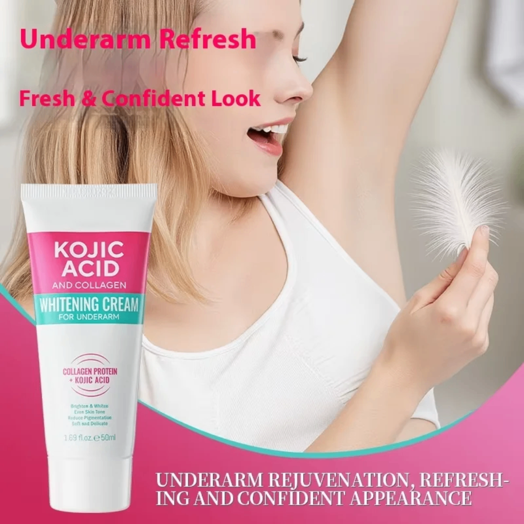 Crème au kojic et au collagène