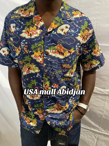 Chemise Hawaïenne Tropicale Homme