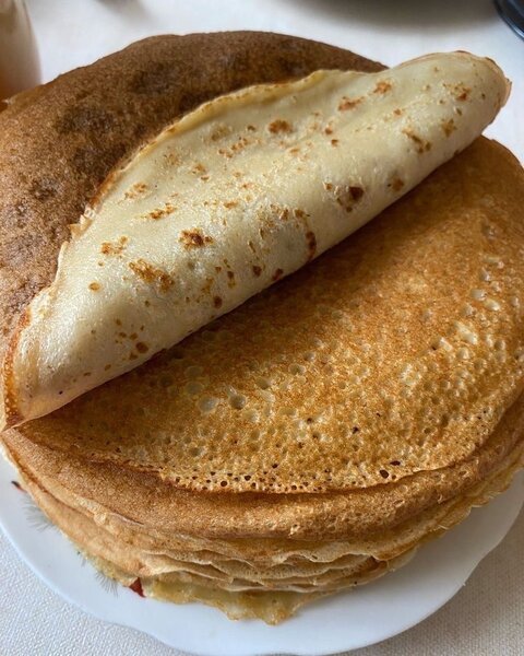 Crêpes moelleuses maison