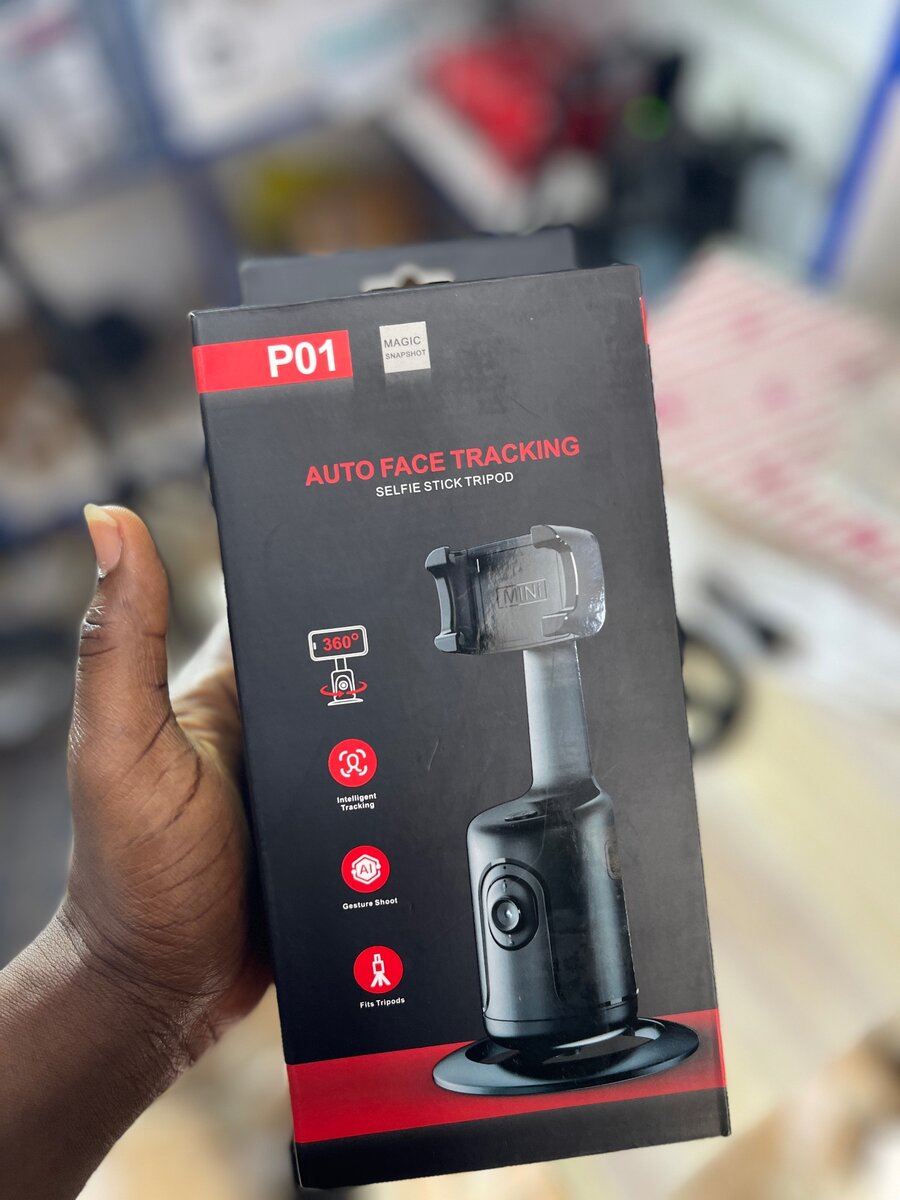 Magic Snapshot Selfie stick tripod with Auto face tracking