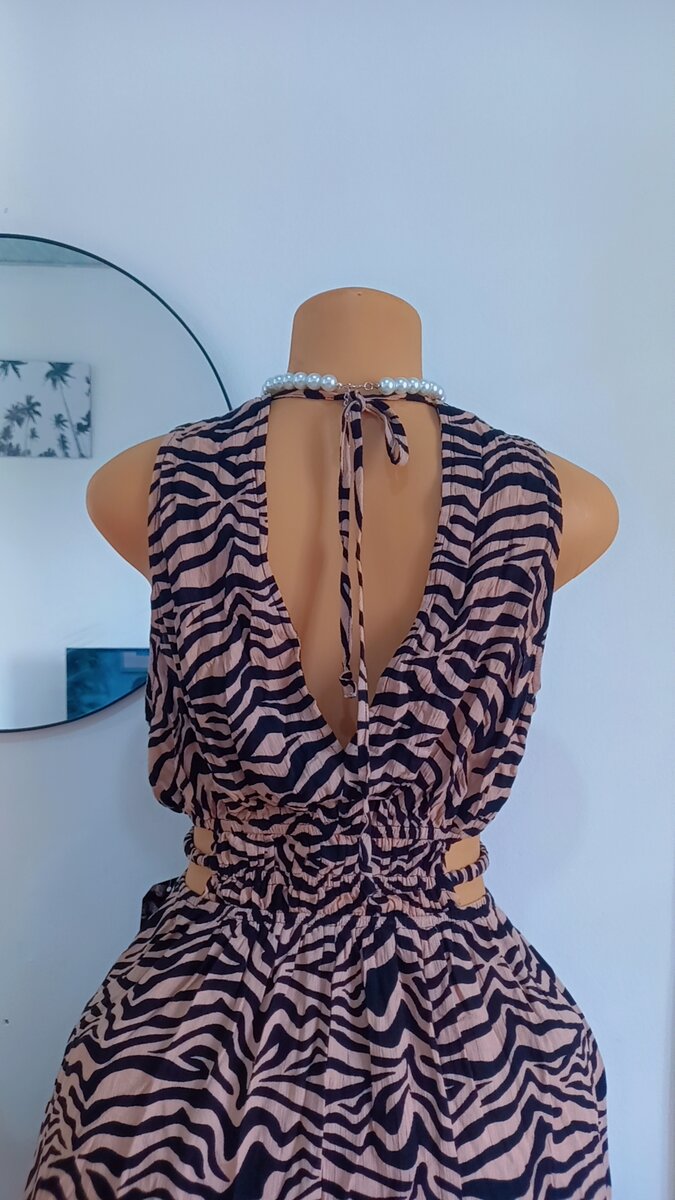 Tiger Print Dress..... ️sold