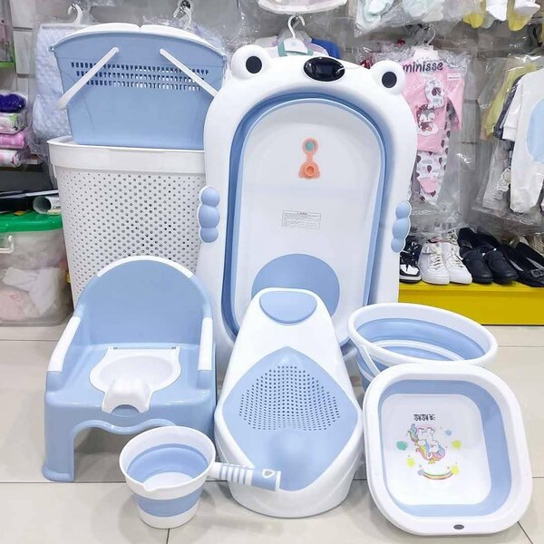 Set de Bain Bébé en Plastique