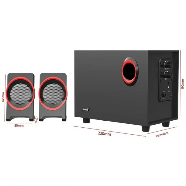 D50 Wooden Multi Media Speaker