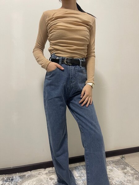 Легкая кофточка со сборкой