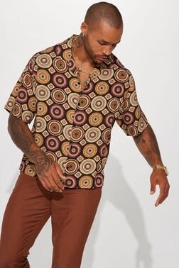 Fashionnova Men Crop Shirt