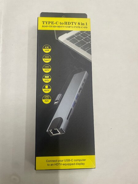 Adaptateur Type-C vers HDTV 8 en 1