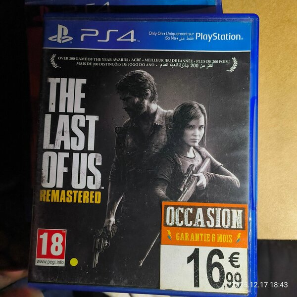 The Last of Us Remastered PS4