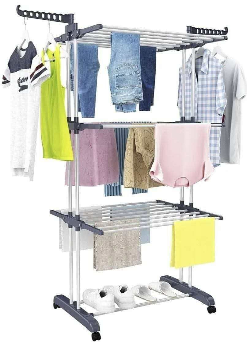 Étendoir à linge pliable Songmics