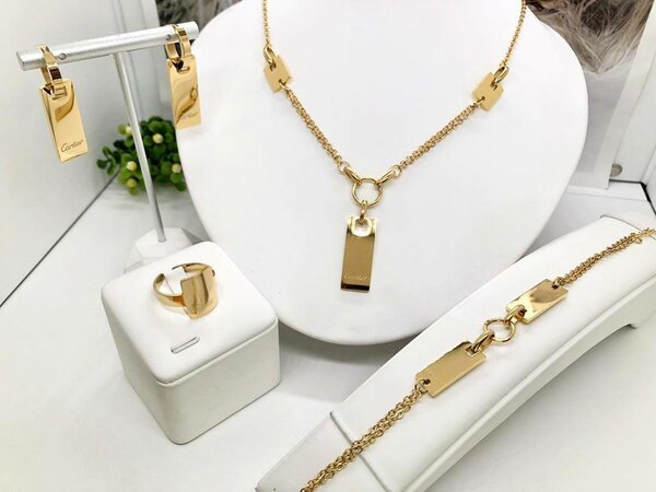 Ensemble Bijoux Plaqué Or