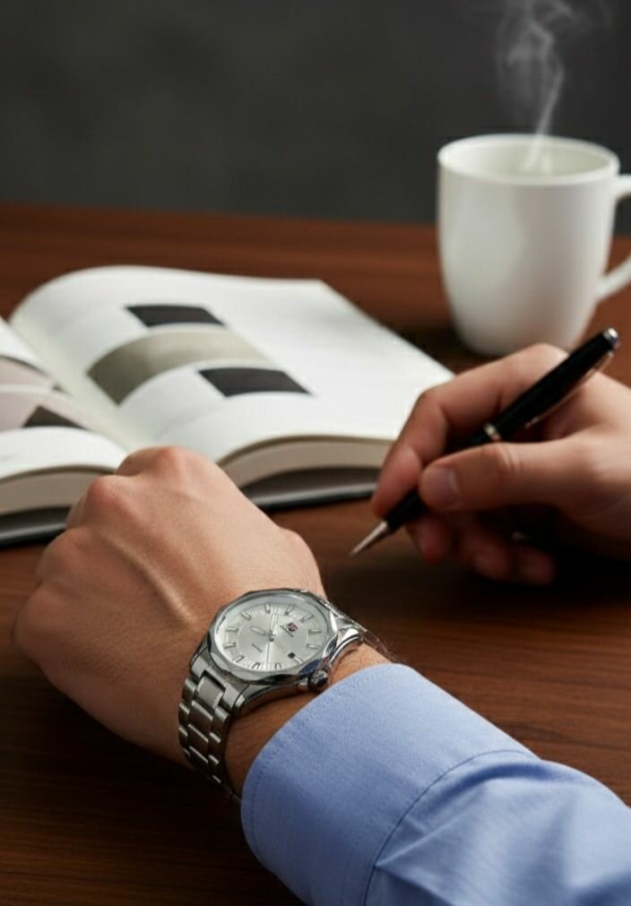 Montre en acier inoxydable