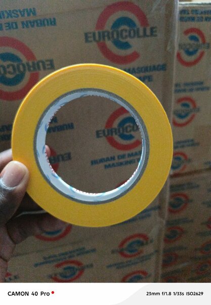 Ruban Adhésif Jaune Polyvalent