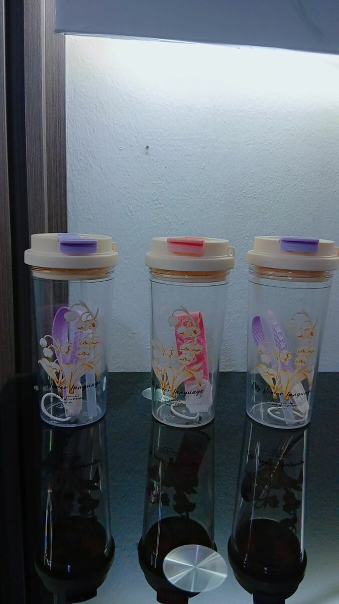 Bouteilles d'eau motivantes