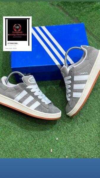 Basket adidas campus authentique avec sa boîte