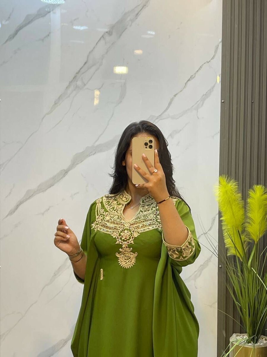 Boubou marocain femme