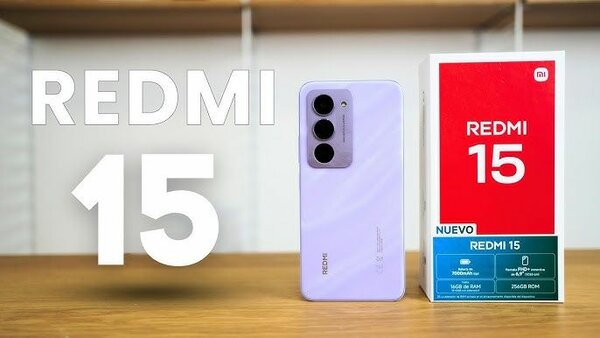 Smartphone Redmi 15 6RAM